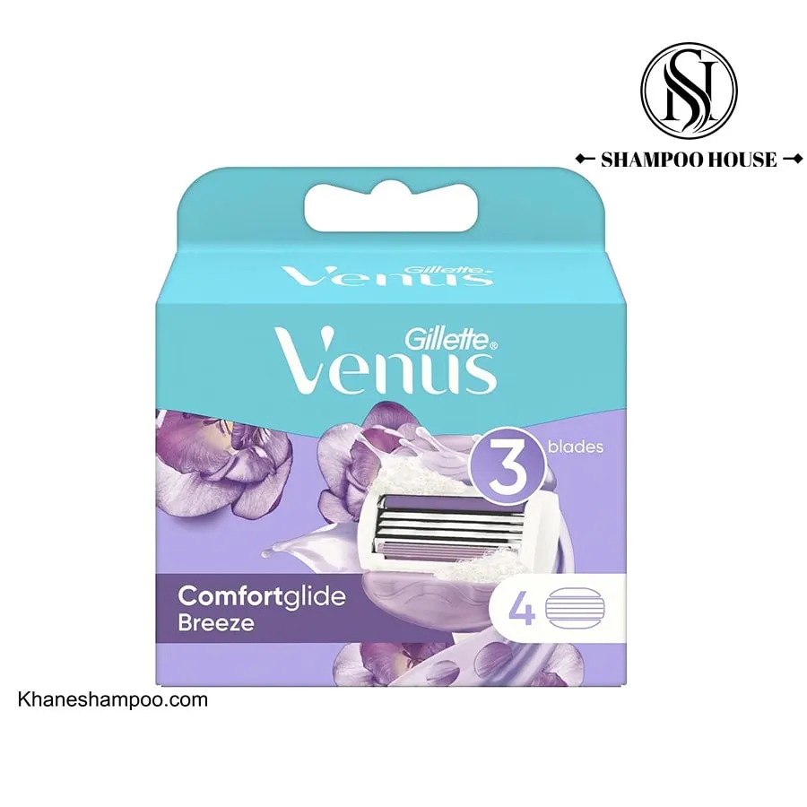 ژیلت یدک بریز ونوس چهار عددی