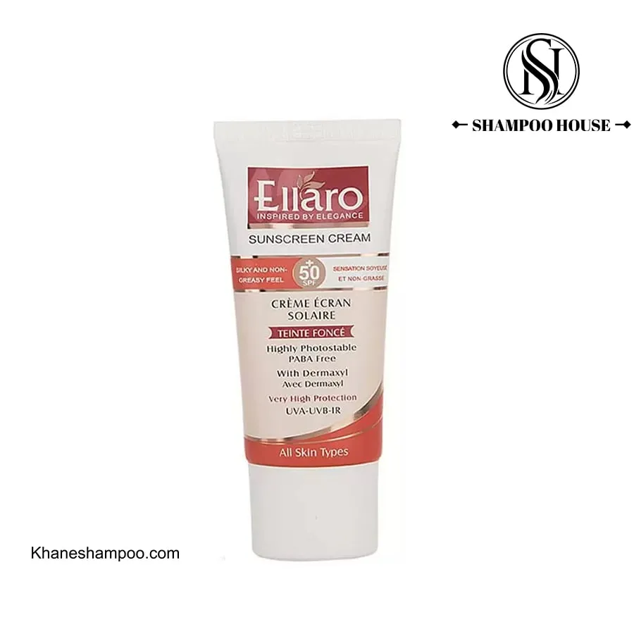 ضد آفتاب انواع پوست بژ طبیعی الارو SPF50