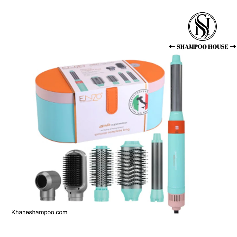 سشوار انزو 4133 رنگ فیروزه ای